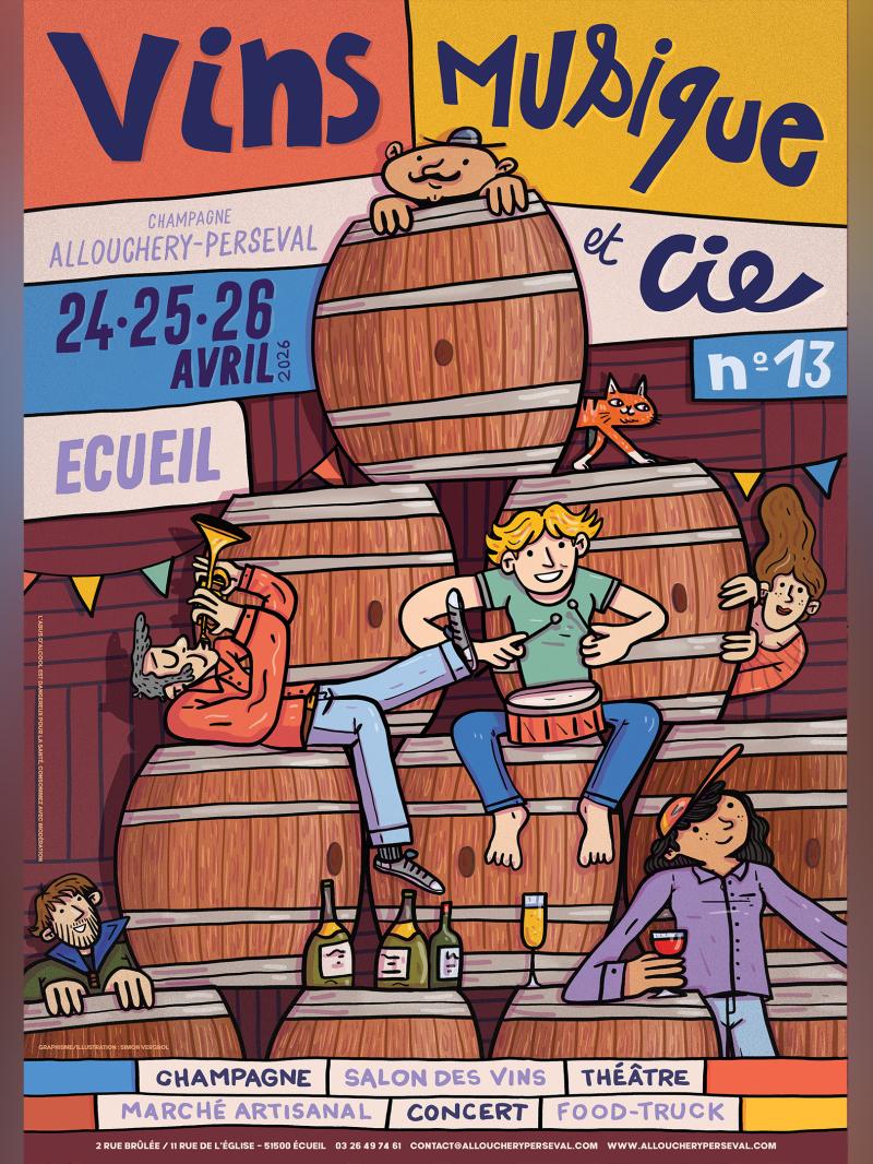 Portes Ouvertes Champagne Allouchery Perceval à Ecueil