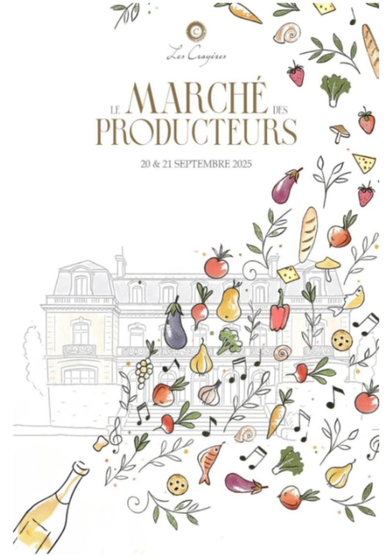 Le marché des producteurs des Crayères