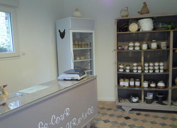 Notre boutique à la ferme à Avaux
